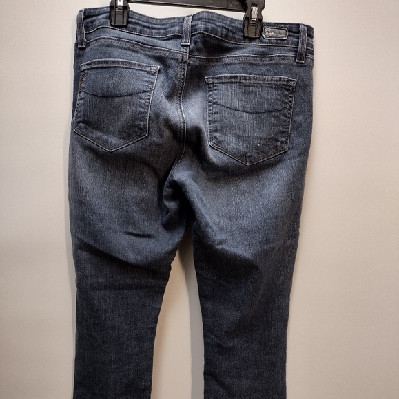 PAIGE Skyline Skinny Capri jeans worn in vintage size 30 Bahia - Picture 3 of 5